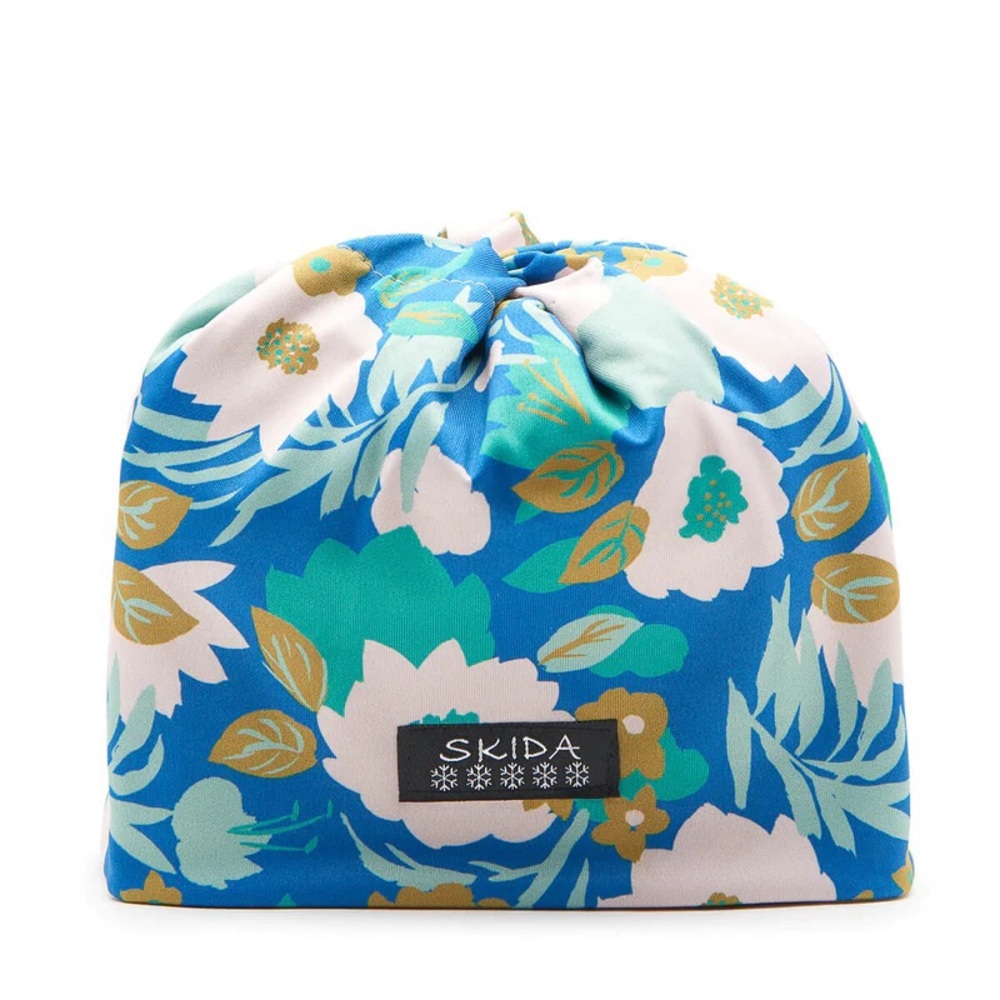 Skida Fleece-Lined Alpine Hat Waterlily Pattern NWOT